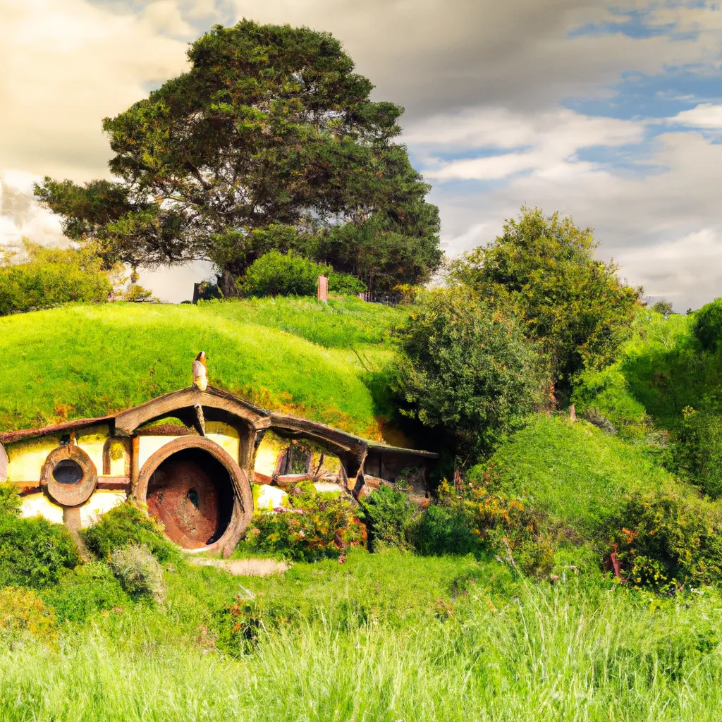 Hobbiton Movie Set